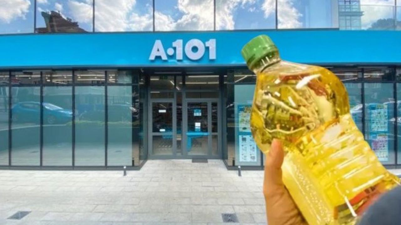 A101 marketlerde Ayçiçek Yağında Büyük indirim