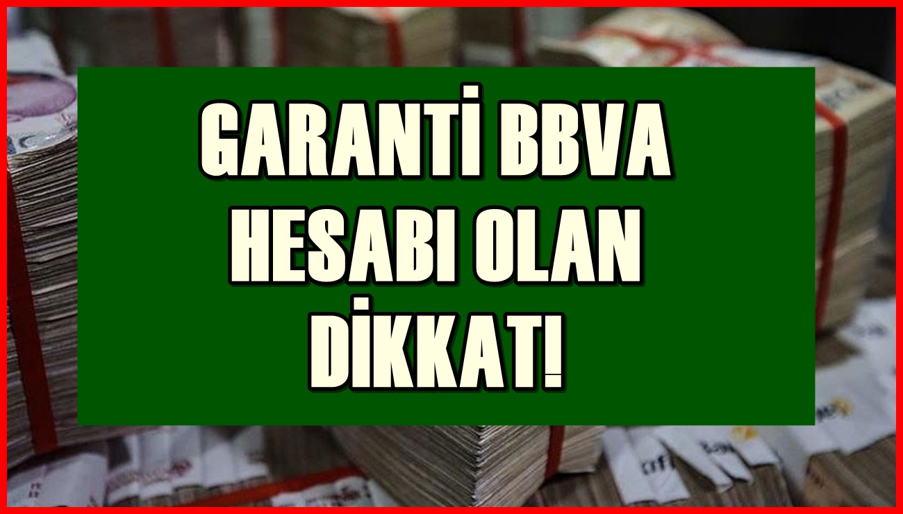 80 bin TL kredi… 3 ay içinde ödeme yok! Garanti bankası açıkladı